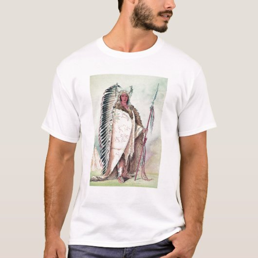 Sioux-Leiter, 'das schwarze Rock T-Shirt (Vorderseite)