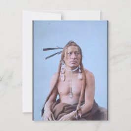 Sioux Warrior (ca. 1890) Postkarte