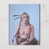 Sioux Warrior (ca. 1890) Postkarte (Vorderseite)