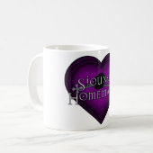 Siouxsie Homemaker Knitting (Violet) Kaffeetasse (Vorderseite Links)