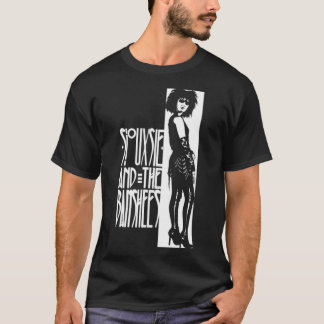 Siouxsie und der weiße, essenzielle T - Shirt der
