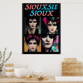 Siouxsie und die Banshees Poster (Küche)