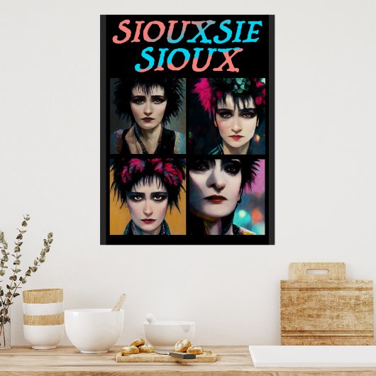 Siouxsie und die Banshees Poster (Küche)