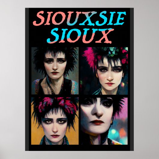 Siouxsie und die Banshees Poster (Vorne)