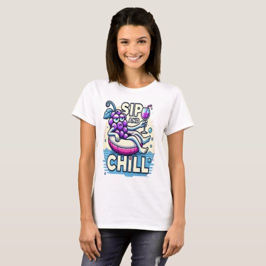 Sip and Chill T-Shirt (Vorne ganz)