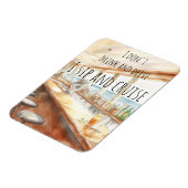 Sip and Cruise Beer Funny Door Marker Magnet (Linke Seite)