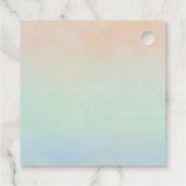 Sip and Dip Pool Gastgeschenke Geschenkanhänger (Rückseite)