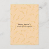 Sip and See Books For Baby Card Mitteilungskarte (Rückseite)