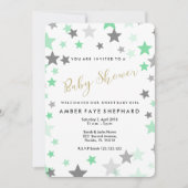 Sip and See lade, new baby, Welcome Party Einladung (Vorderseite)