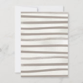 Sip and See mit Konditorei Tea Babydusche Einladung (Rückseite)