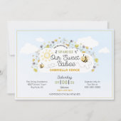 Sip and See Our Babee Invitation Einladung (Vorderseite)