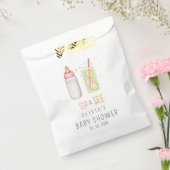 Sip and See, Welcome Baby Girl, New Baby Party Geschenktütchen (Versiegelt)