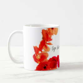 Sip Beautiful 11oz Tasse Kaffee (Nasturtium Kranz