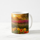"Sip & Bloom: A Cupful Garden Bliss" "Petals & Blo Kaffeetasse (VorderseiteRechts)
