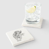 Sip Break, Steady Friend Steinuntersetzer (Seitenansicht)