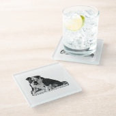 Sip Break, Tiny Spark Glasuntersetzer (Schrägansicht)