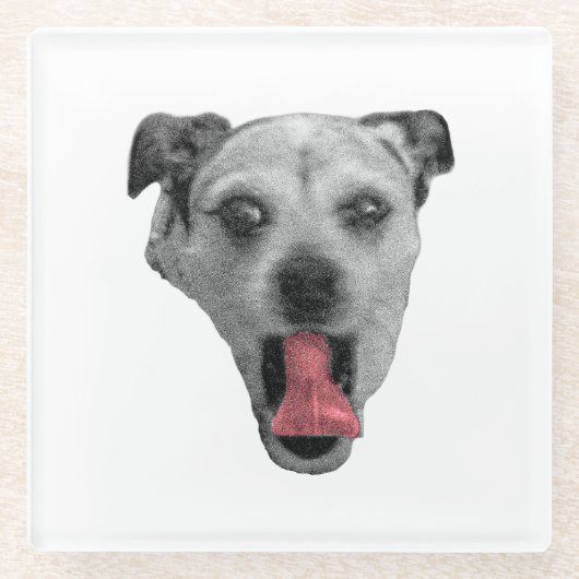 Sip Guard: Crimson Lick Glasuntersetzer (Vorderseite)