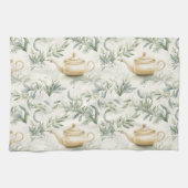 Sip Happens: Brew-teaful Moments warten! Geschirrtuch (Horizontal)