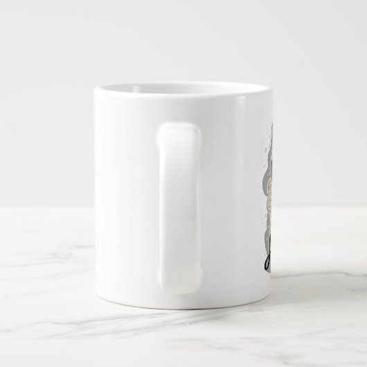 Sip Happens Coffee House Old Classic Style Jumbo-Tasse (Rückseite)