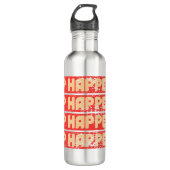 SIP HAPPENS  EDELSTAHLFLASCHE (Vorderseite)