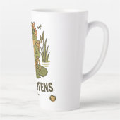 Sip Happens – Frosch Sass Kaffeetasse Milchtasse (Rechts)