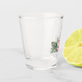 SIP Happens Funny Tropical Flamingo Schnapsglas (Links)