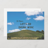 Sip Happens Postkarte (Vorne/Hinten)