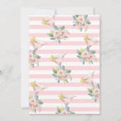 Sip Hooray Bright Cocktail Brautparty Einladung (Rückseite)