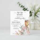 Sip Hooray Geburtstagsparty Champagne (Stehend Vorderseite)