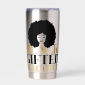 Sip in Style – Celebrate Black Gifted and Beautifu Thermobecher (Vorderseite)