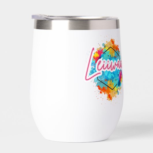 Sip in Style with LEIIWAA 💙🌺 (Rechts)