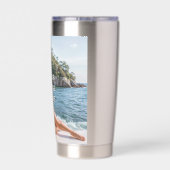 SIP! ☕ Individueller Thermobecher – Design für hei (Rückseite)
