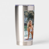 SIP! ☕ Individueller Thermobecher – Design für hei (Vorderseite)