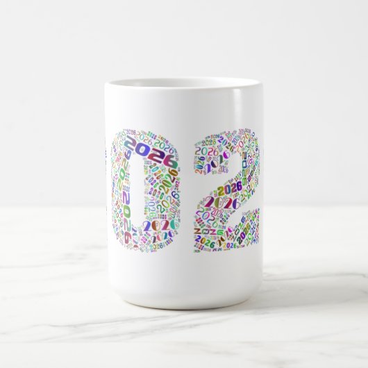 Sip Into 2026: Countdown Mug Kaffeetasse (Mittel)