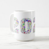 Sip Into 2026: Countdown Mug Kaffeetasse (Vorderseite Links)