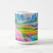 "Sip Into Spring - Landschaftliches Blossom Kaffeetasse (Mittel)