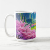 "Sip Into Spring - Landschaftliches Blossom Kaffeetasse (Links)