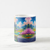 "Sip Into Spring - Landschaftliches Blossom Kaffeetasse (Mittel)