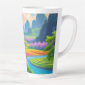 "Sip Into Spring - Landschaftliches Blossom Milchtasse (Rechts)