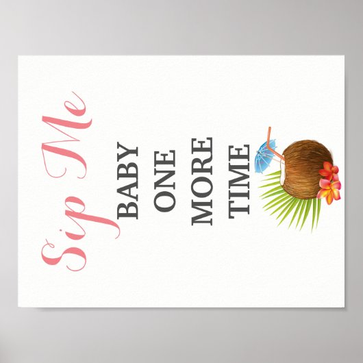 Sip It Kitchen Pub drucken Poster (Vorne)