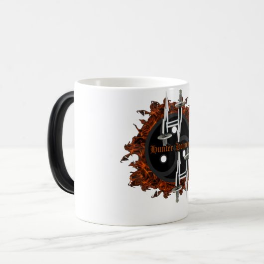 Sip It & Zip It - Hunter Holmes Morphing Tasse (Vorderseite Links)