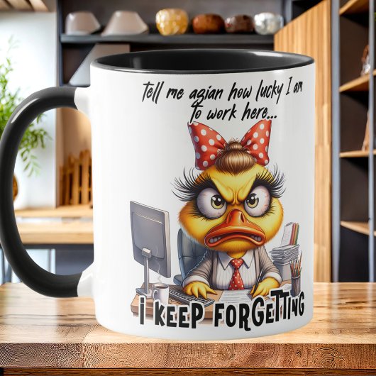 Sip, Lächeln, Überleben Sie die Tasse des Office-F
