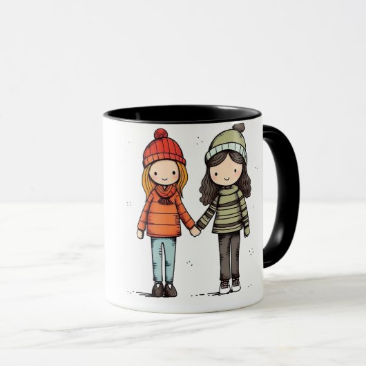 Sip, lachen, wiederholen: Die besten Freunde für i Tasse (VorderseiteRechts)