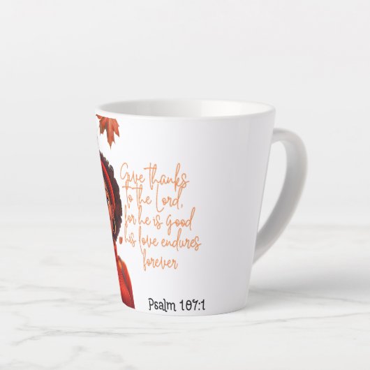 Sip, lächle und reflektiere: Fall, Glaube und Kaff Milchtasse (Rechte Ecke)