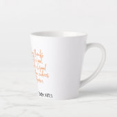 Sip, lächle und reflektiere: Fall, Glaube und Kaff Milchtasse (Rechts)