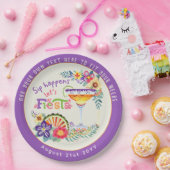 Sip! Lassen Sie uns FIESTA kundenspezifisch einset Pappteller (Party)