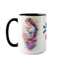 "Sip Liebe, Wärme und Dankbarkeit: Glücklich Mutte