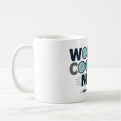 Sip Like the World's Coolste Mama - Personalisiert Kaffeetasse (Links)