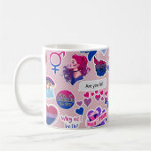 Sip mit Pride LGBTQ+-Affirmation-Tasse Kaffeetasse (Links)