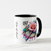 "Sip of Liebe" Tasse (VorderseiteRechts)